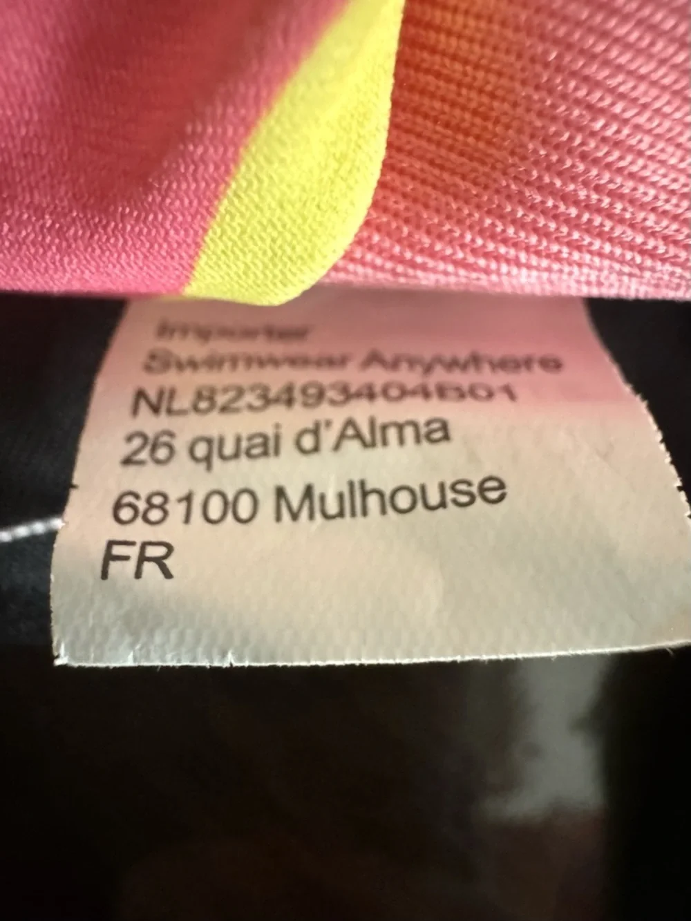 Kate Spade New York Size M Lemon Print Bikini Top